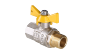 Кран шар  бабоч  Ду 20 MASTER GAS вн/н      |+, шт