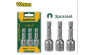 Биты Jadever Кровельные 10mm х 48mm 3pcs (1x100) |*, пачка