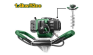 Мотобур Бензиновый Jadever 1400Вт    |*, шт