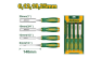 Набор стамесок Jadever 4pcs (1x20)  |*, шт