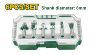 Набор Фрез Jadever 6pcs (1x40)   |*, шт