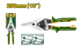 Ножницы по металлу Jadever №10 250mm Прямые (1x40)  |*, шт