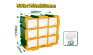 Органайзер модульный Jadever 380х155х320mm (1x4)  |*, шт