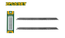 Пилки для сабельной Пилы Jadever 2pcs 300mm (1x100) 8TPI  |*, пара