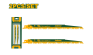 Пилки для сабельной Пилы Jadever по дереву 2pcs 240mm(9.5") (1x100)  |*, пара