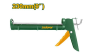 Пистолет для герметика Jadever Полукорпкс JDCG1309 230mm (1x48)  |*, шт