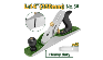 Рубанок Jadever №14 350mm  (1x10)  |*, шт