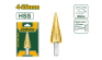 Сверло ступенчатое Jadever 4-20mm (1x120)  |*, шт