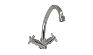 Смеситель LIMAN для мойки JIK4-A102-A (1*2) (1*20)  |+, шт