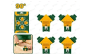 Струбцины Угловые Jadever 4pcs  (1x30)  |*, шт