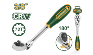 Трещетка Jadever Поворотная 3/8 250mm (1x40)  |*, шт