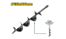 Шнек (бур) для мотобура Jadever 120х800mm    |*, шт