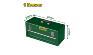Ящик Выдвижной Железный Jadever 470х218х210mm , шт