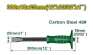 Зубило ручное Jadever 25mm*18*300mm (1x36)  , шт
